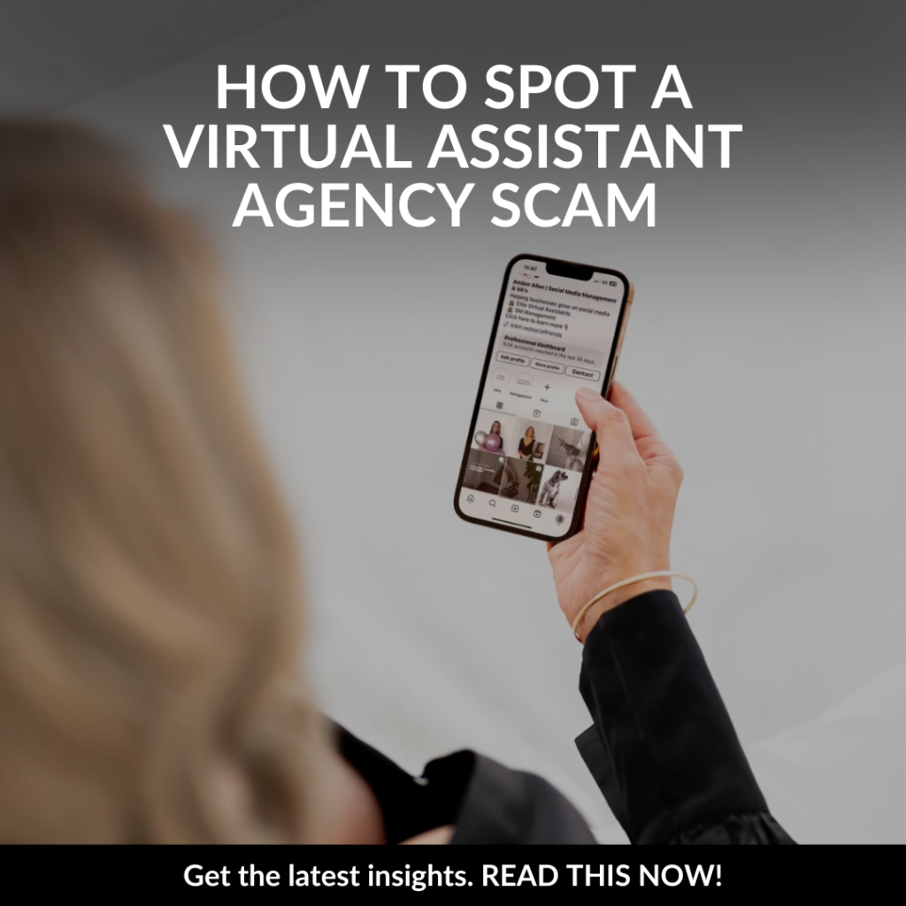 How to Spot a Virtual Assistant Agency Scam