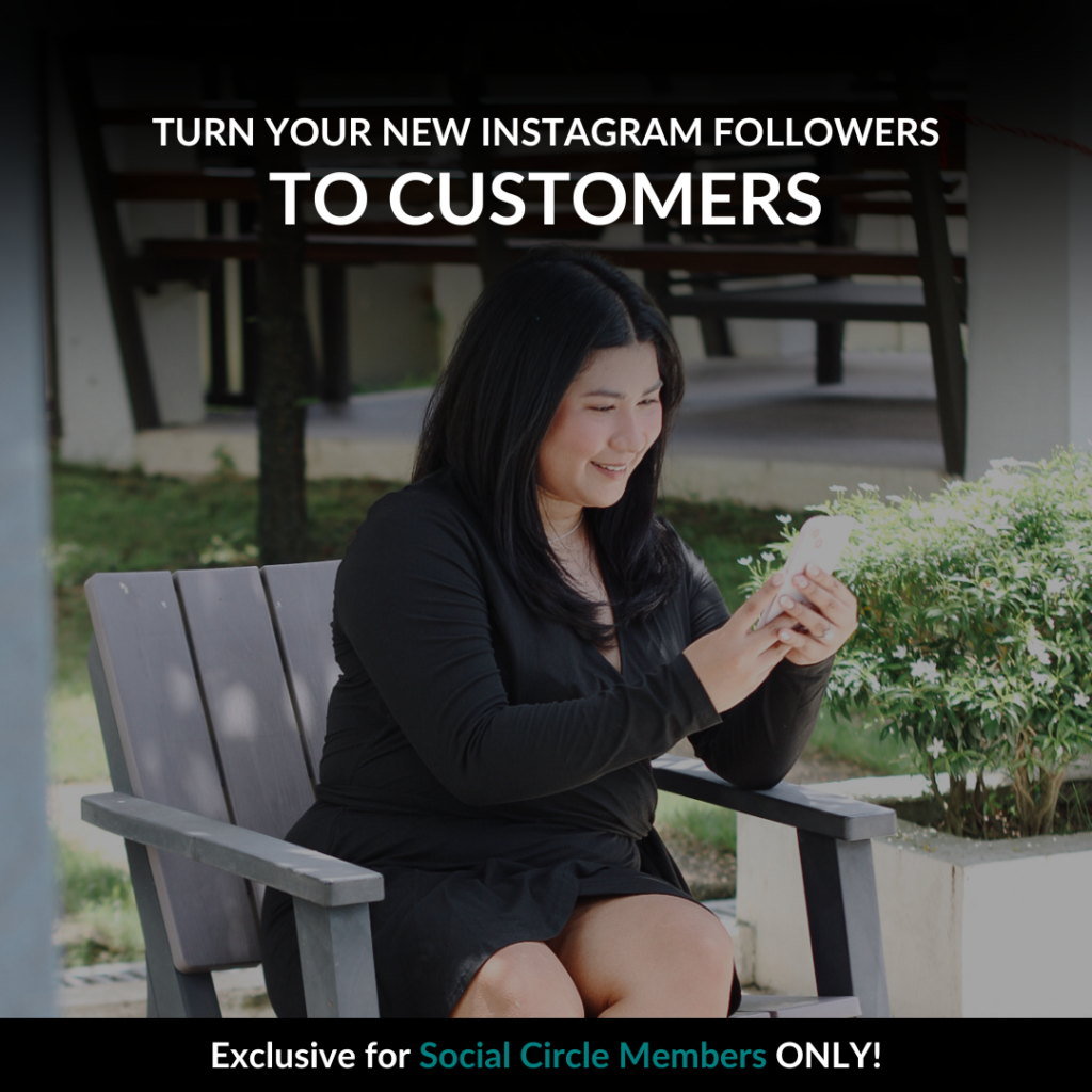 Turn Your New Instagram Followers To Customers